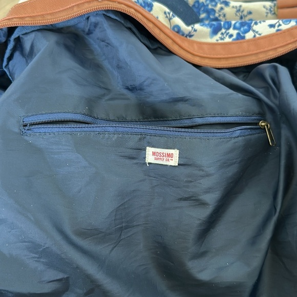 Target Large Floral Canvas Travel Overnight Duffle Bag Grannycore Cottagecore - Picture 6 of 9